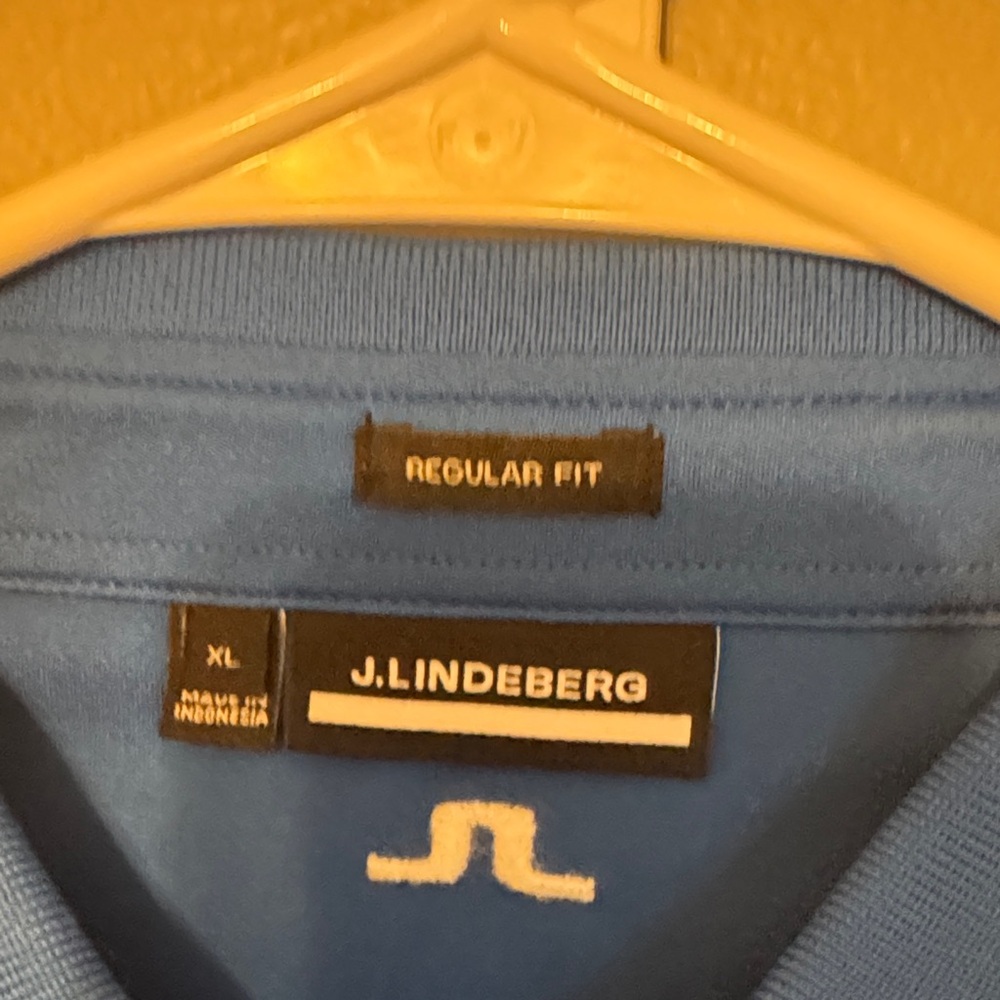 J.Lindeberg Sky Blue Polo